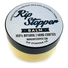 Rip Stopper Balm flacon 2oz prêt pour l'entraînement.