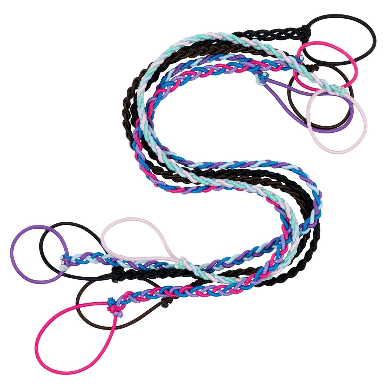 Rip Tie bandes-ponytail couleurs multi, maintien sûr sans glissement pour le quotidien.