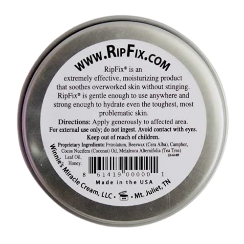 Texture douce du RipFix pour nourrir les mains après l'entraînement.