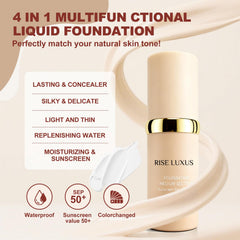 Échantillon-teinte couleur Rise Luxus Ultrablend pour assortir la carnation