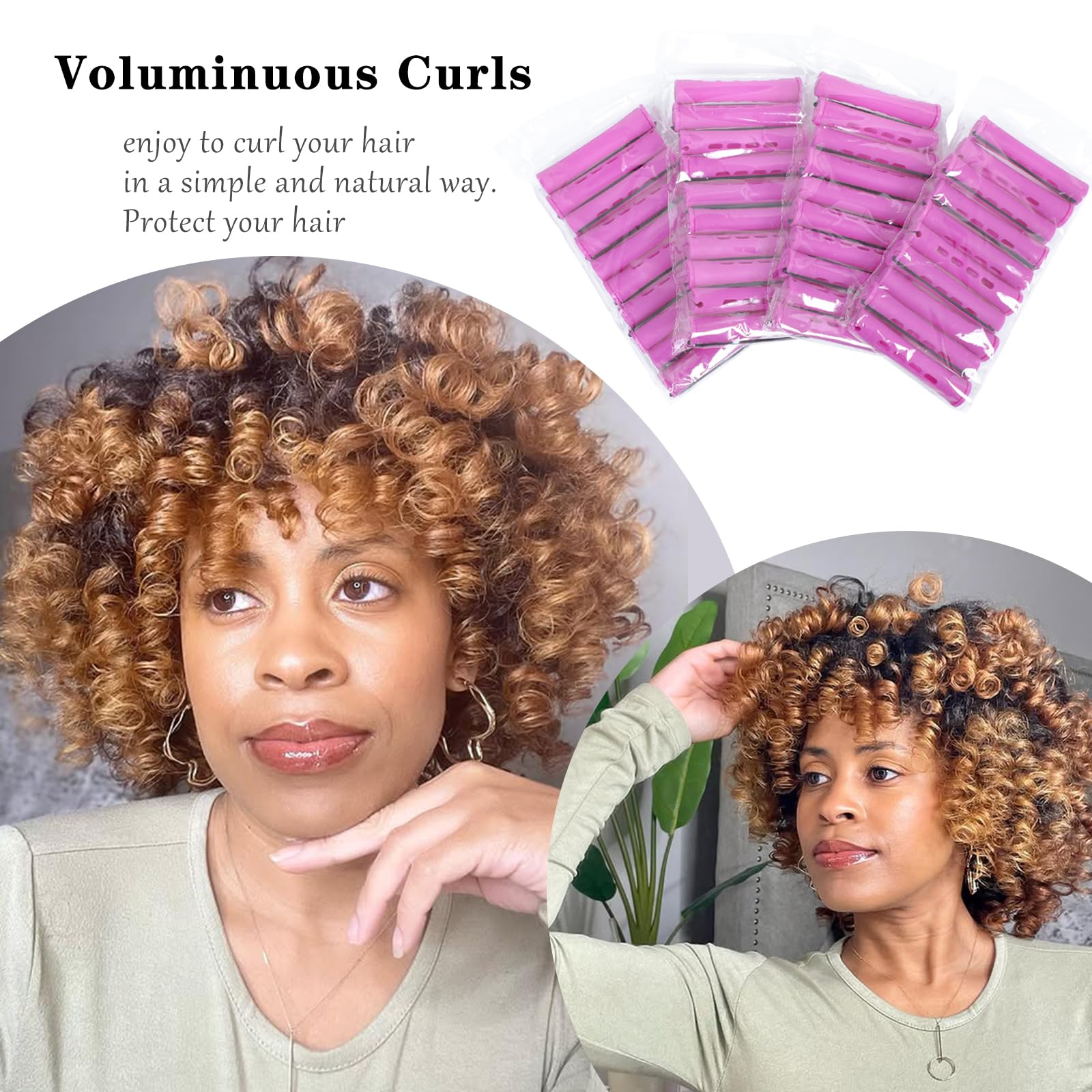 Riseety rouleaux utilisation rapide violet pratique en voyage.