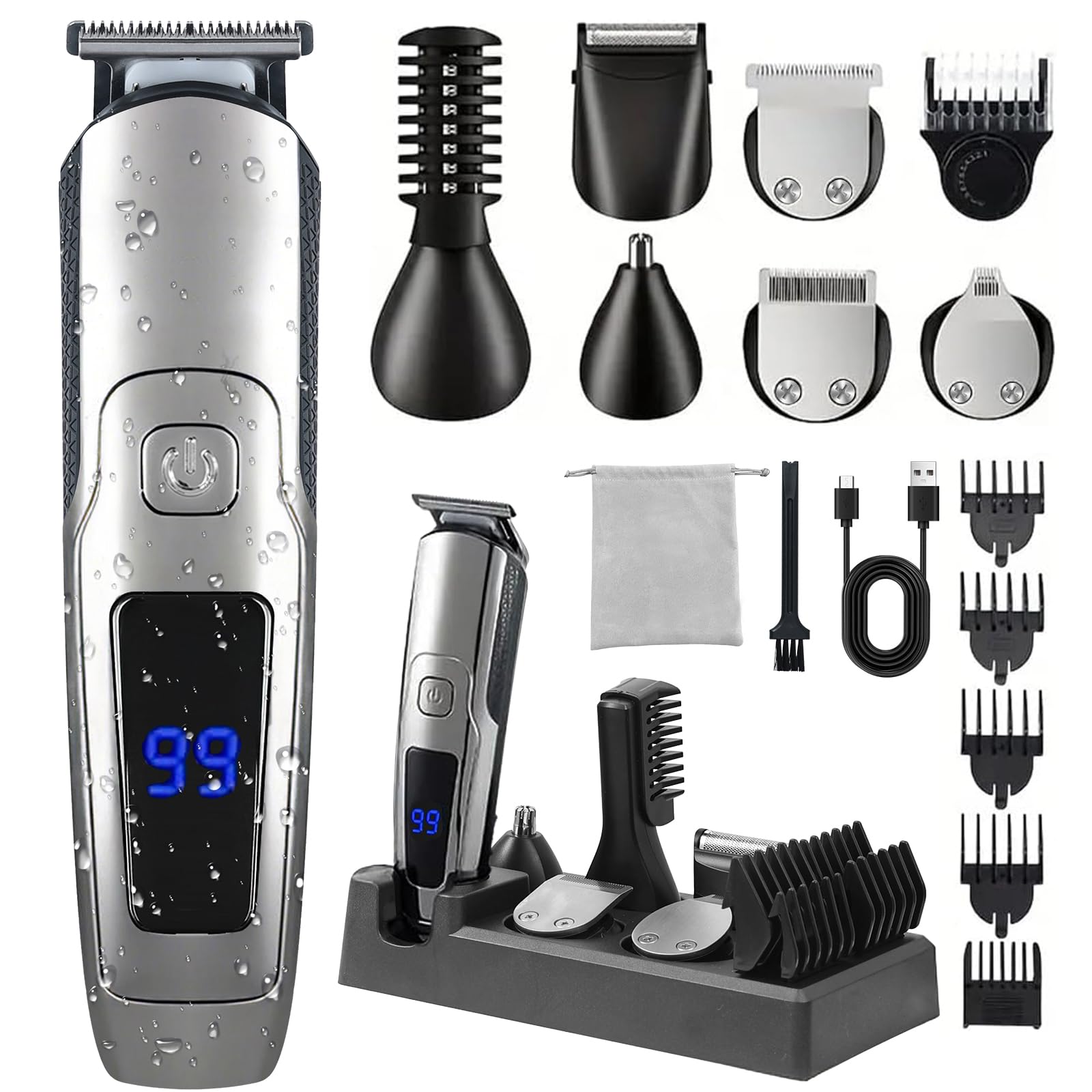Ritarga trimmer barbe – batterie longue durée pour des séances prolongées.