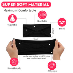 Bandeau RITOPER noir – anti-glissement pour séances intenses.