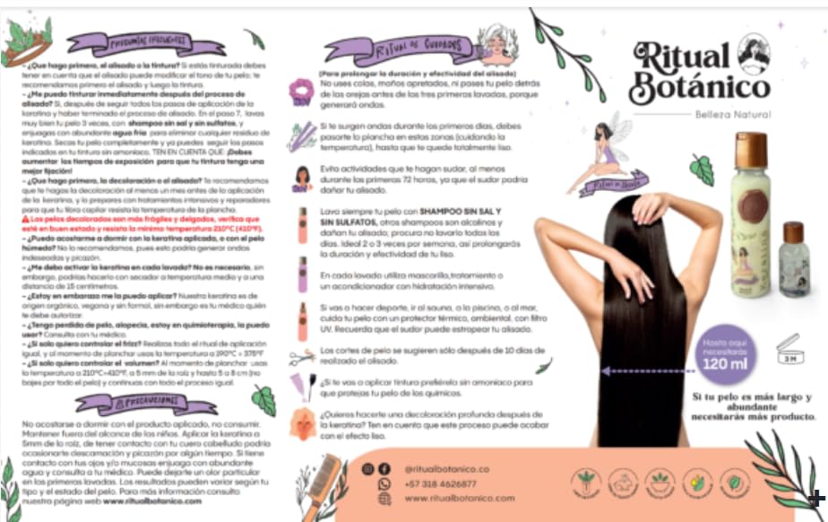 Emballage du kit Ritual Botanico, prêt à l’emploi et complet