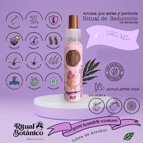 Ritual Botanico Ensemble Seduction emballage élégant et pratique.