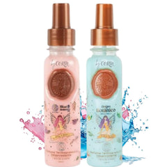Ritual Botanico Hair Perfume Seduction Rose bottle adds subtle fragrance and protection.