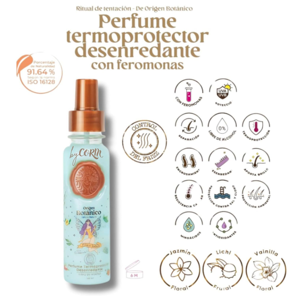 Ritual Botanico Temptation Blue bottle delivers fresh scent and frizz control.