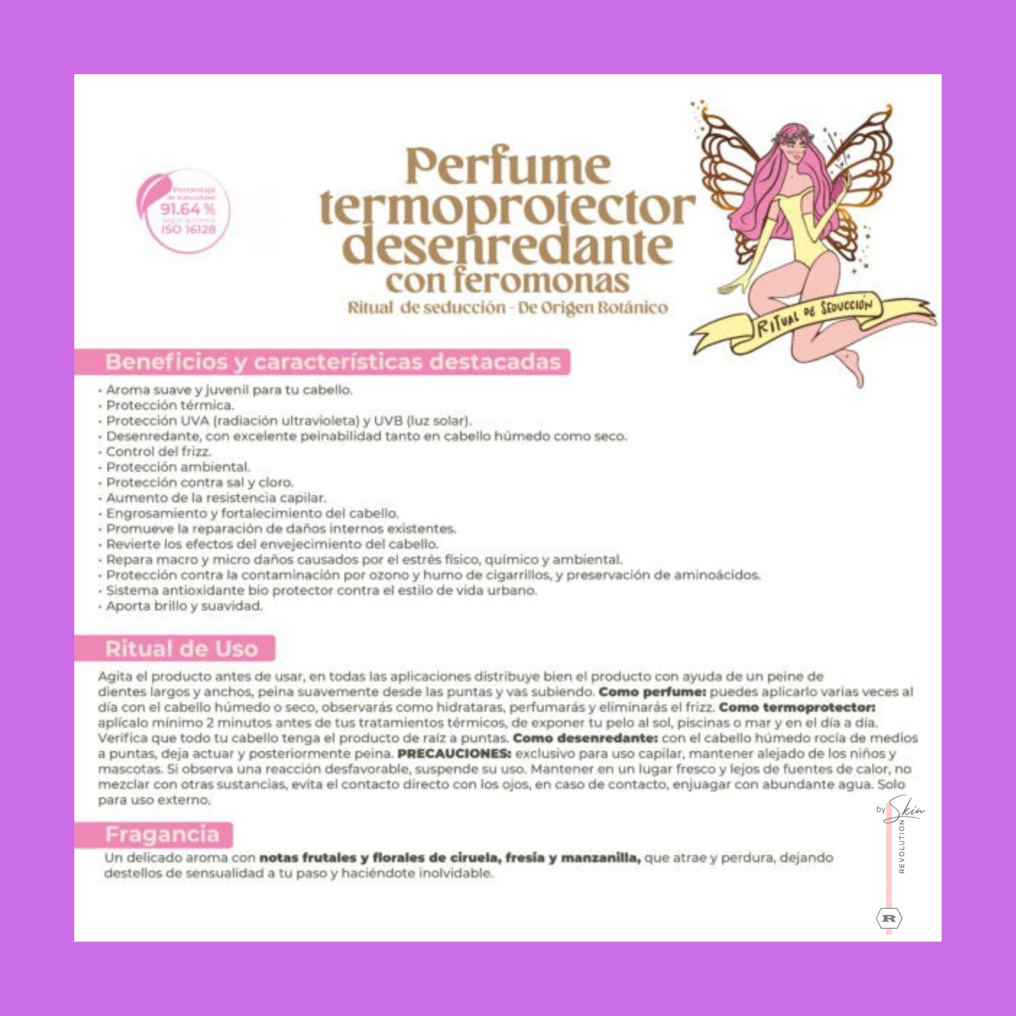 Ritual Botanico Keratine Orgánica – Huile nourrissante issue d huiles naturelles pour cheveux soyeux
