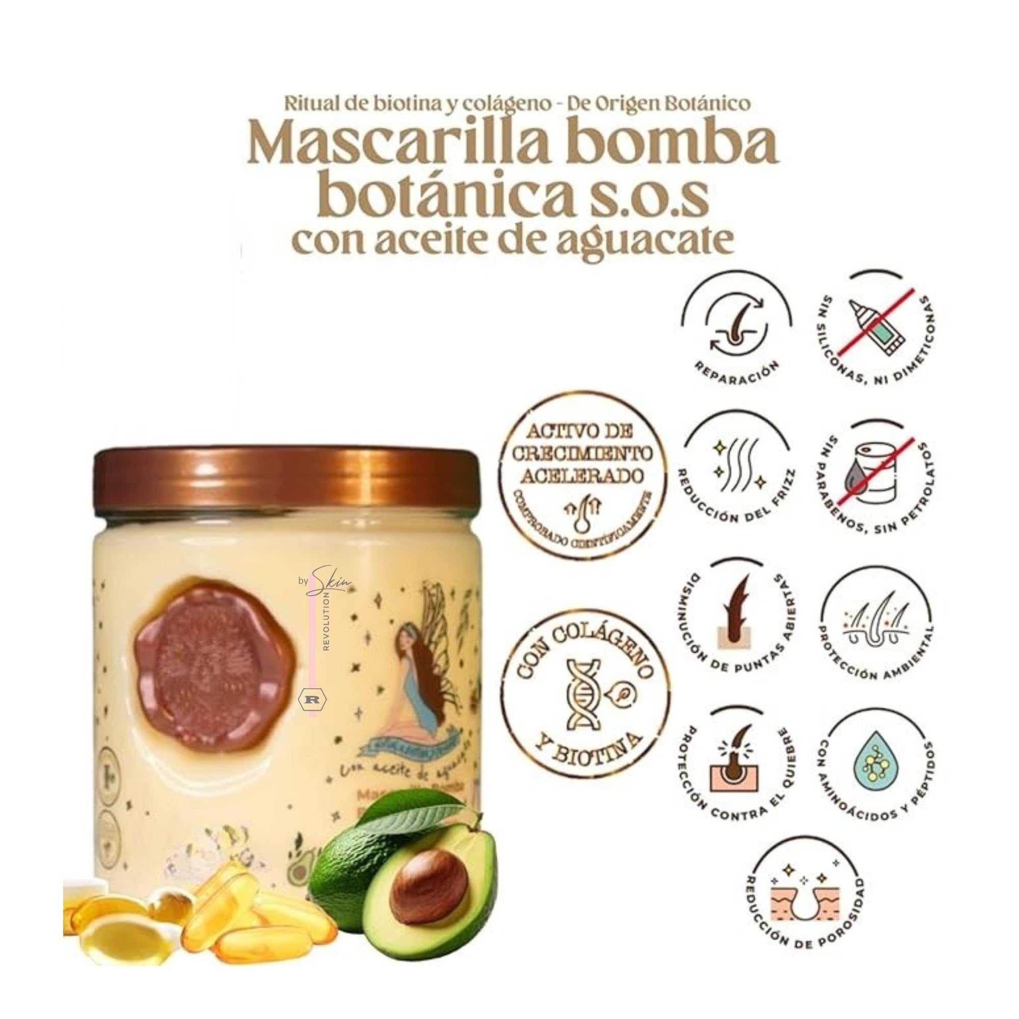 Ritual Botanico Keratine Orgánica – Protéger thermique pour réduire les dommages des outils