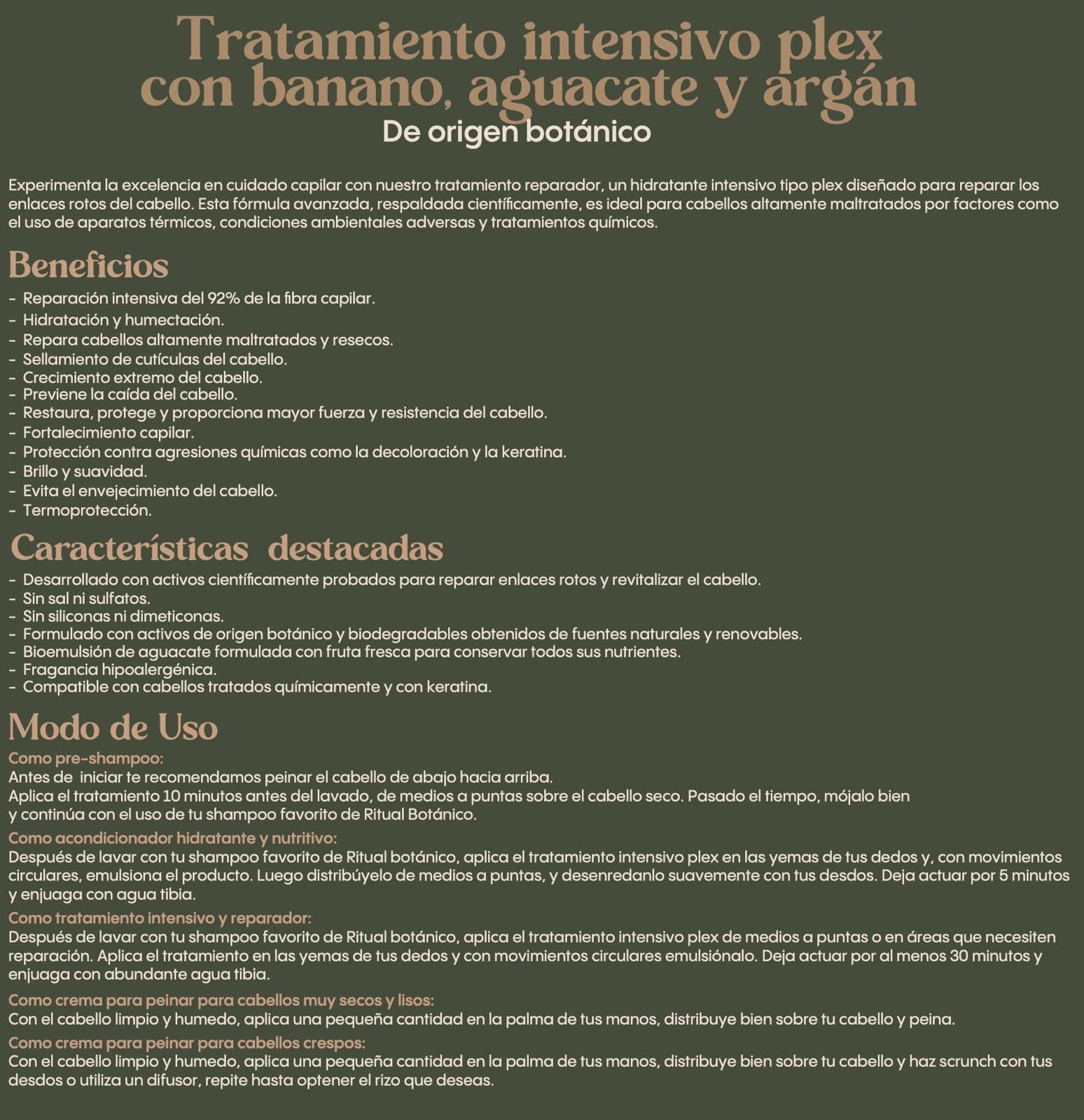 Ritual Botanico : formulation sans sel ni silicone, soin plus doux.