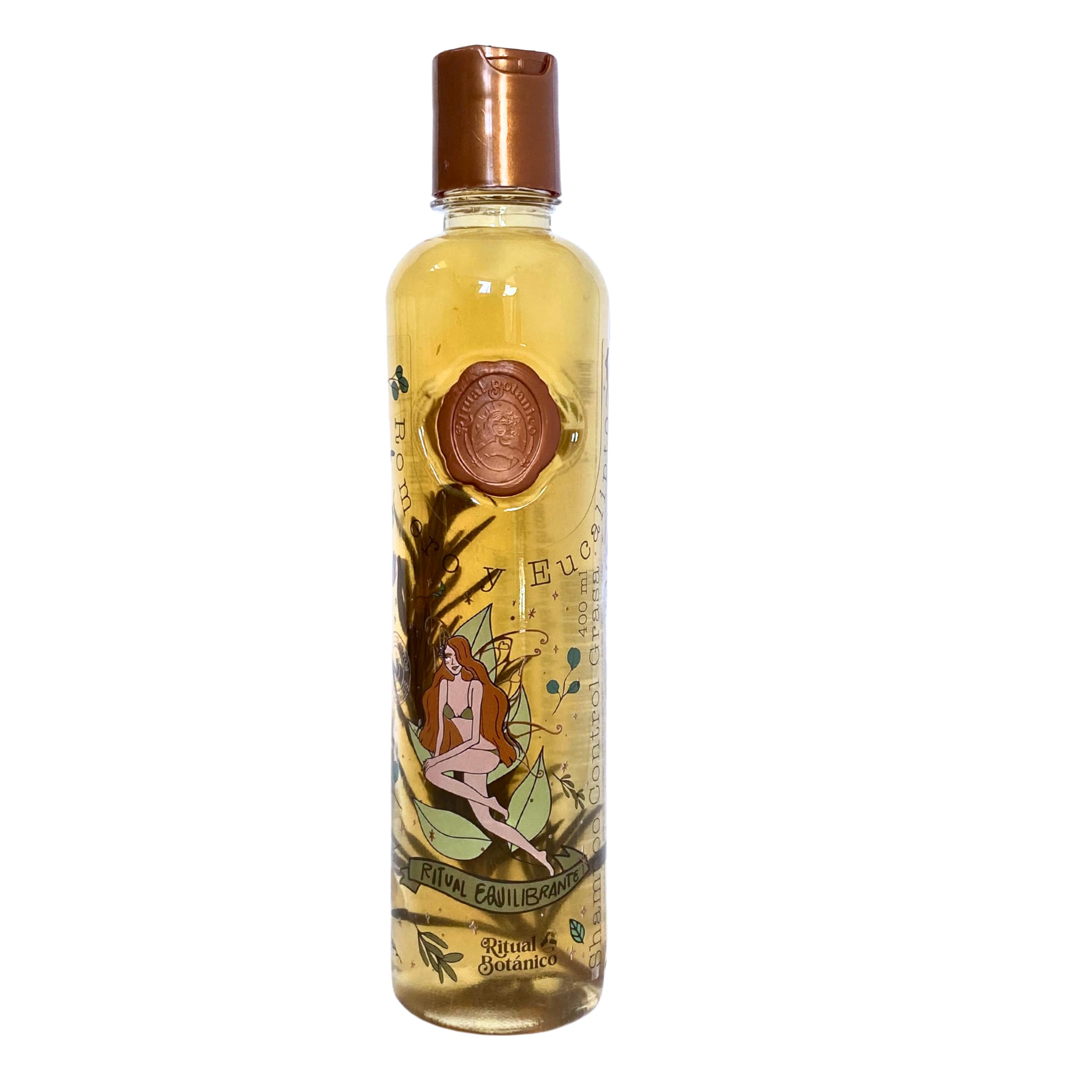 Ritual Botanico Shampoing contrôle graisse au romarin, cuir chevelu sain et frais.
