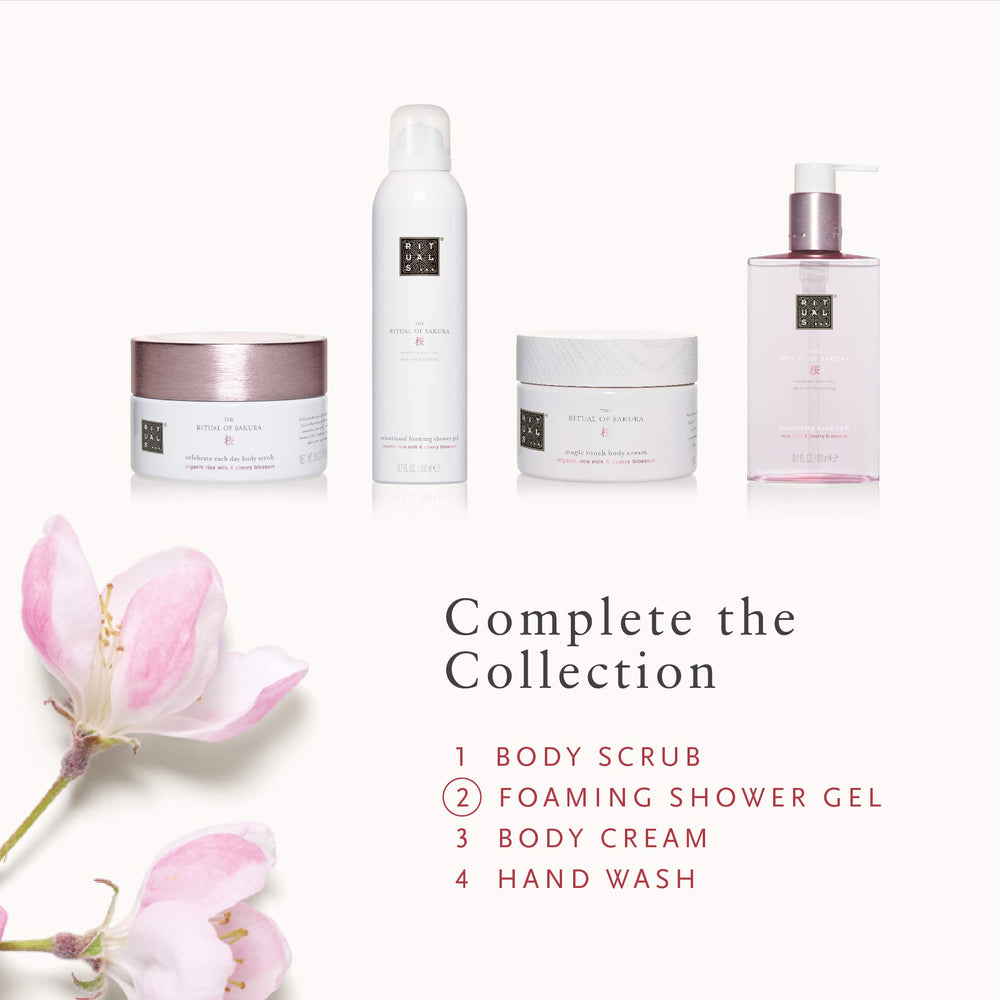 RITUALS Le Rituel du Sakura – parfum floral subtil, moment bien-être.