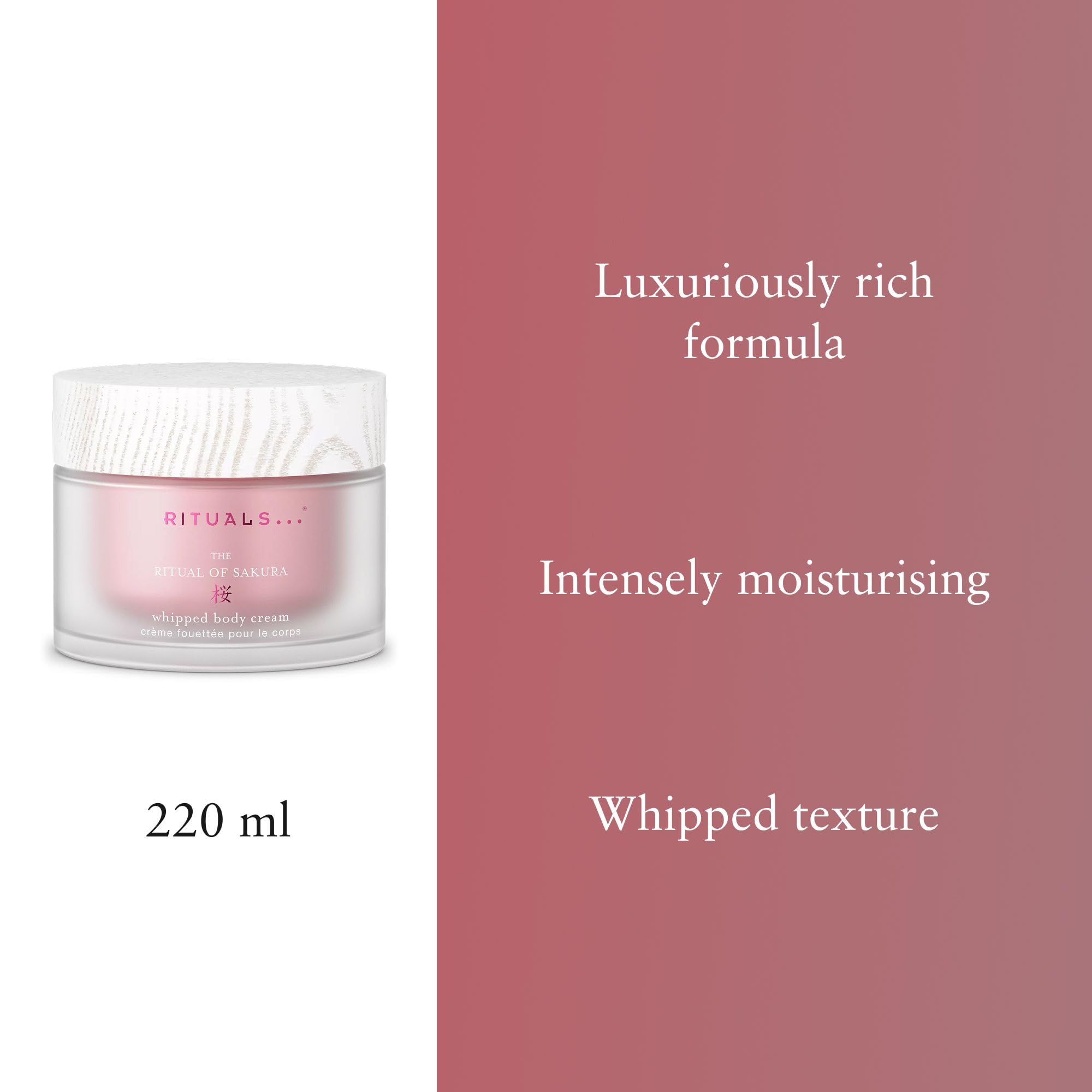 RITUALS Sakura Crème pour le corps - application rapide sans fini gras.