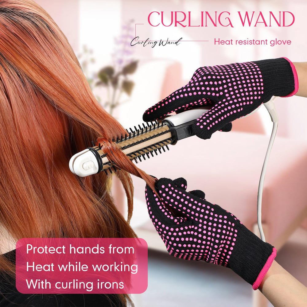 Gants Riyiper flexibles et dexterité améliorée pour manipuler cheveux et outils.