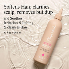 Rizos Curls application sur le cuir chevelu, distribution homogène.