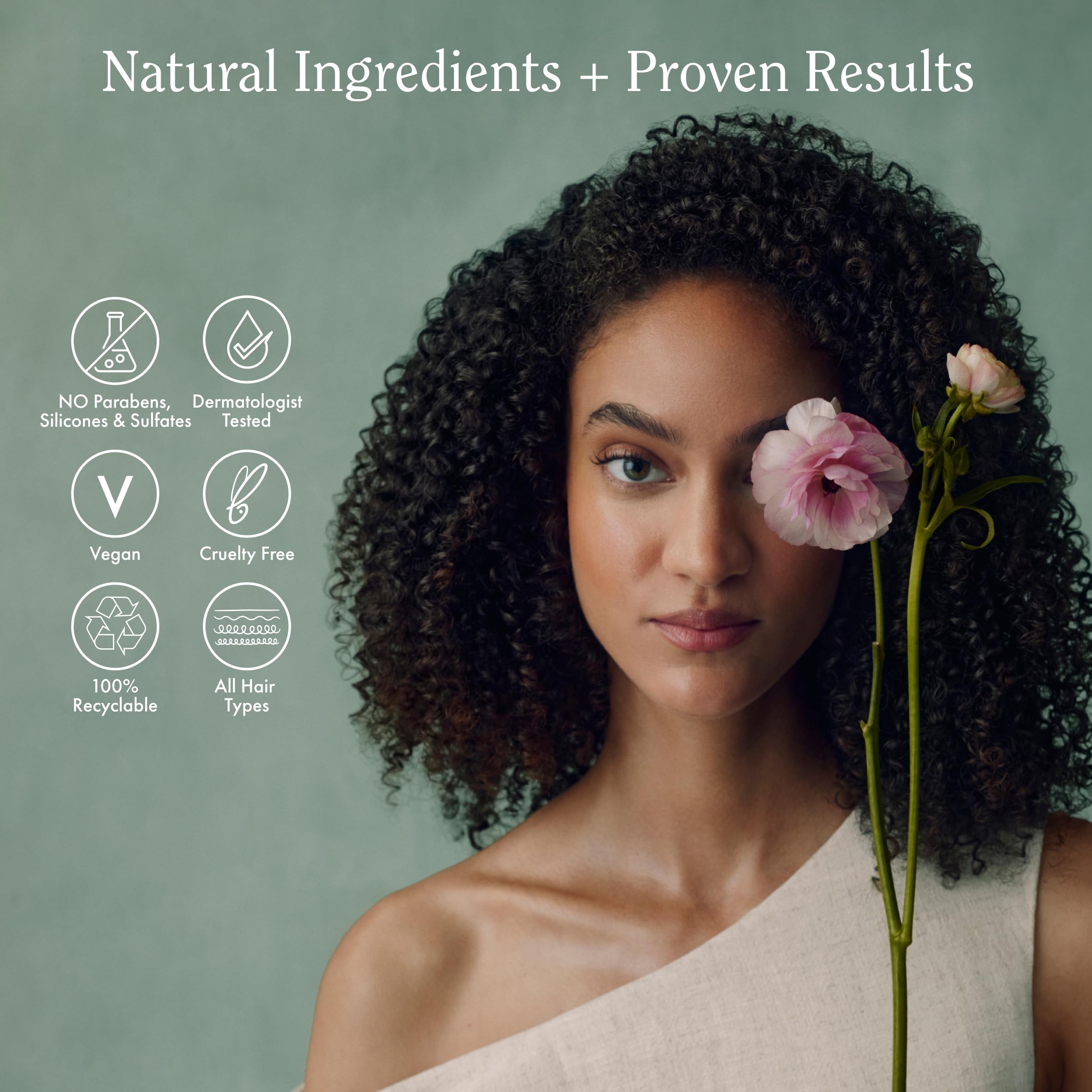 Rizos Curls Biotin Conditionneur — traitement quotidien réduisant la casse et améliorant la souplesse.