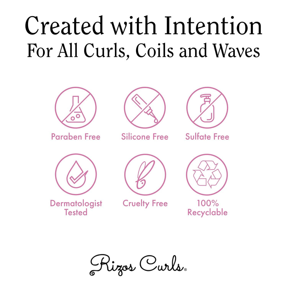 Routine quotidienne avec Rizos Curls pour volume naturel et douceur.