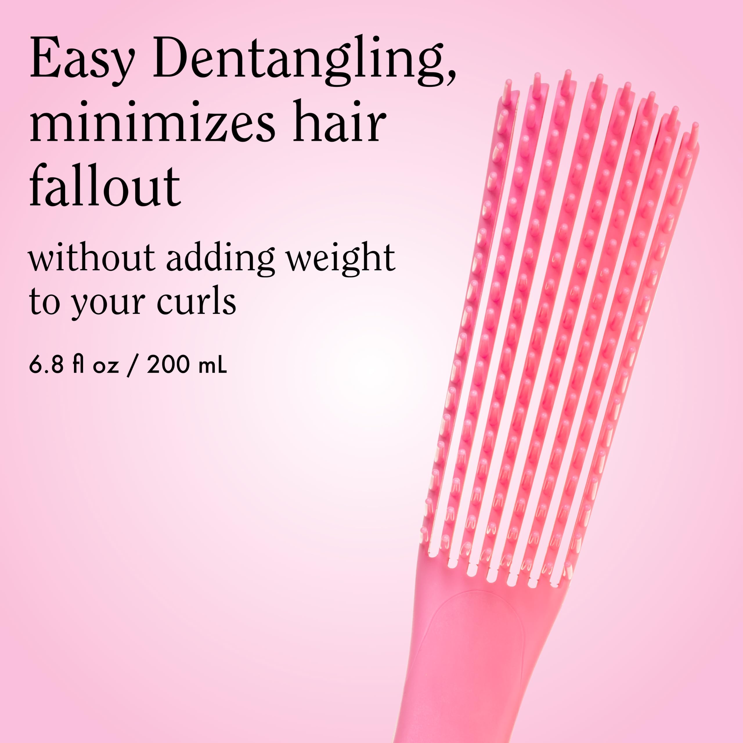 Rizos Curls Demelage-douche: distribution uniforme du produit sur cheveux mouillés