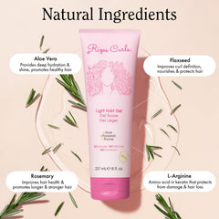 Rizos Curls Gel: application facile sur les longueurs et pointes.