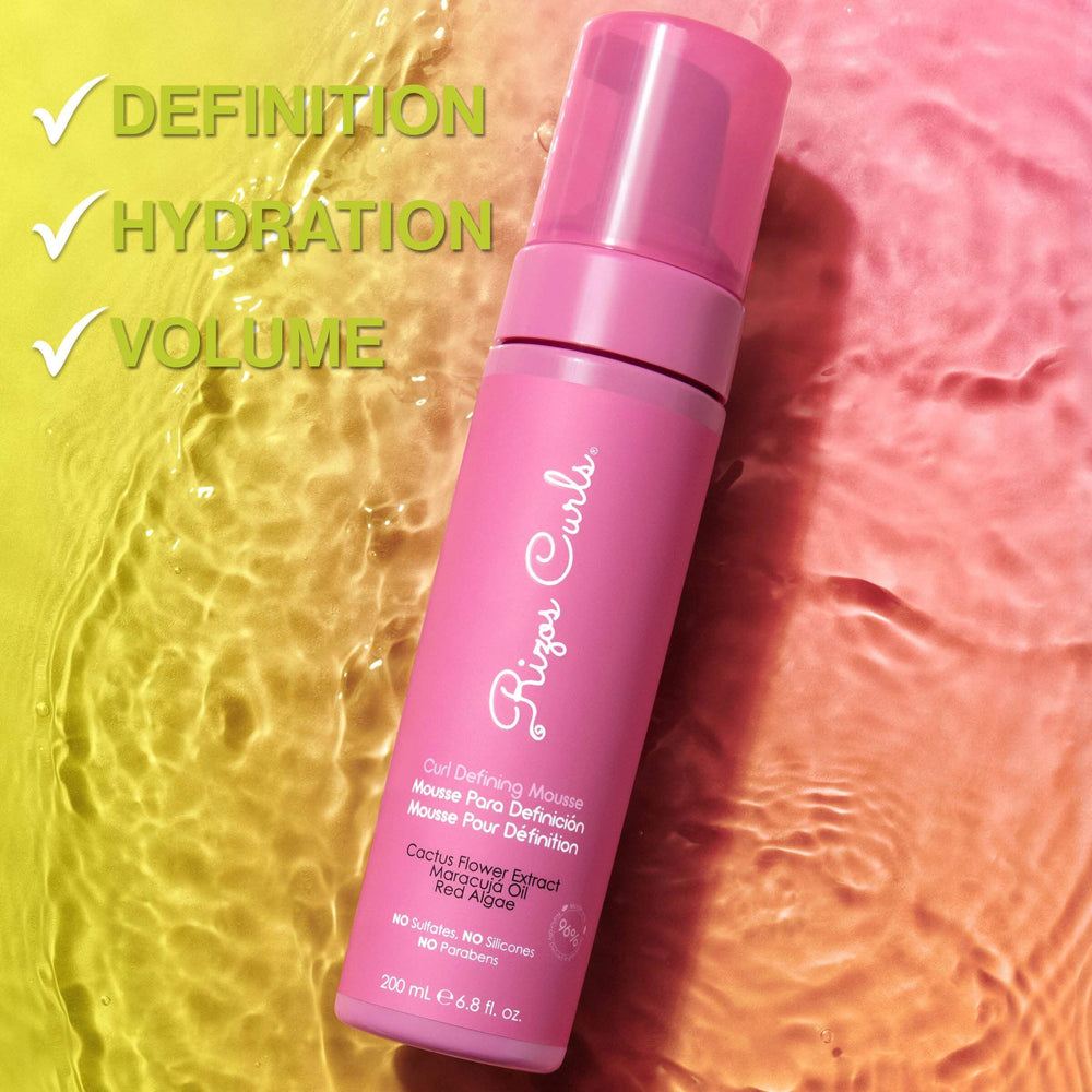 Rizos Curls Mousse Séchage Aérien: idéale au diffuseur ou au séchage naturel.