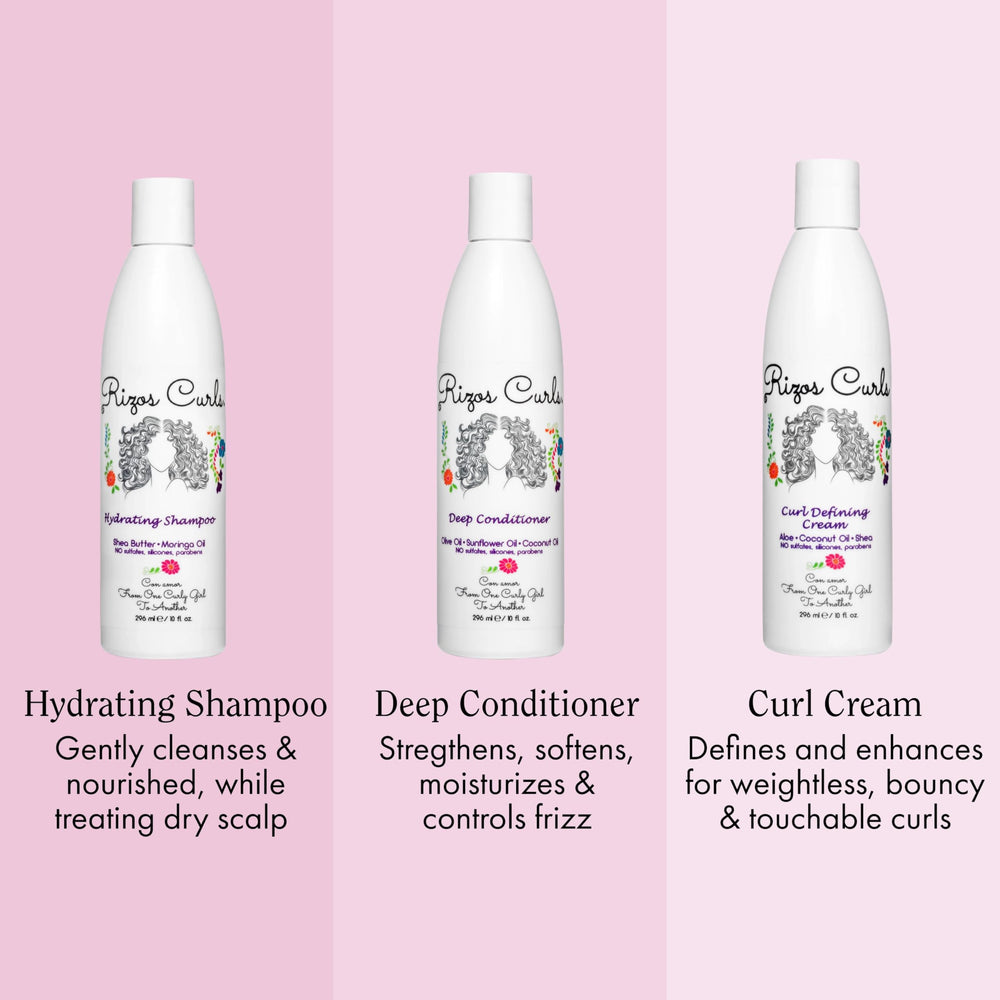 Rizos Curls Conditionneur Profond, démêlage facilité et hydratation durable.