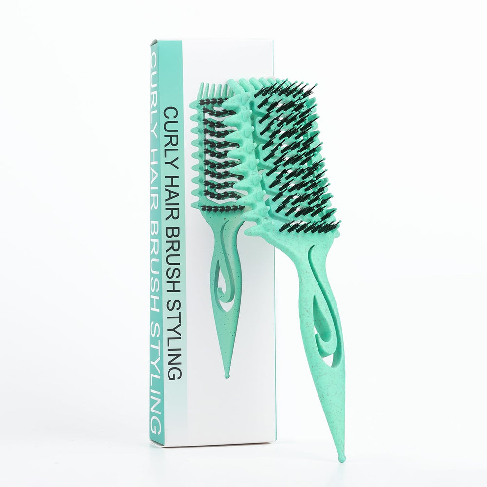 Brosse Rizova définition des boucles avec ventilation pour démêlage en douceur.