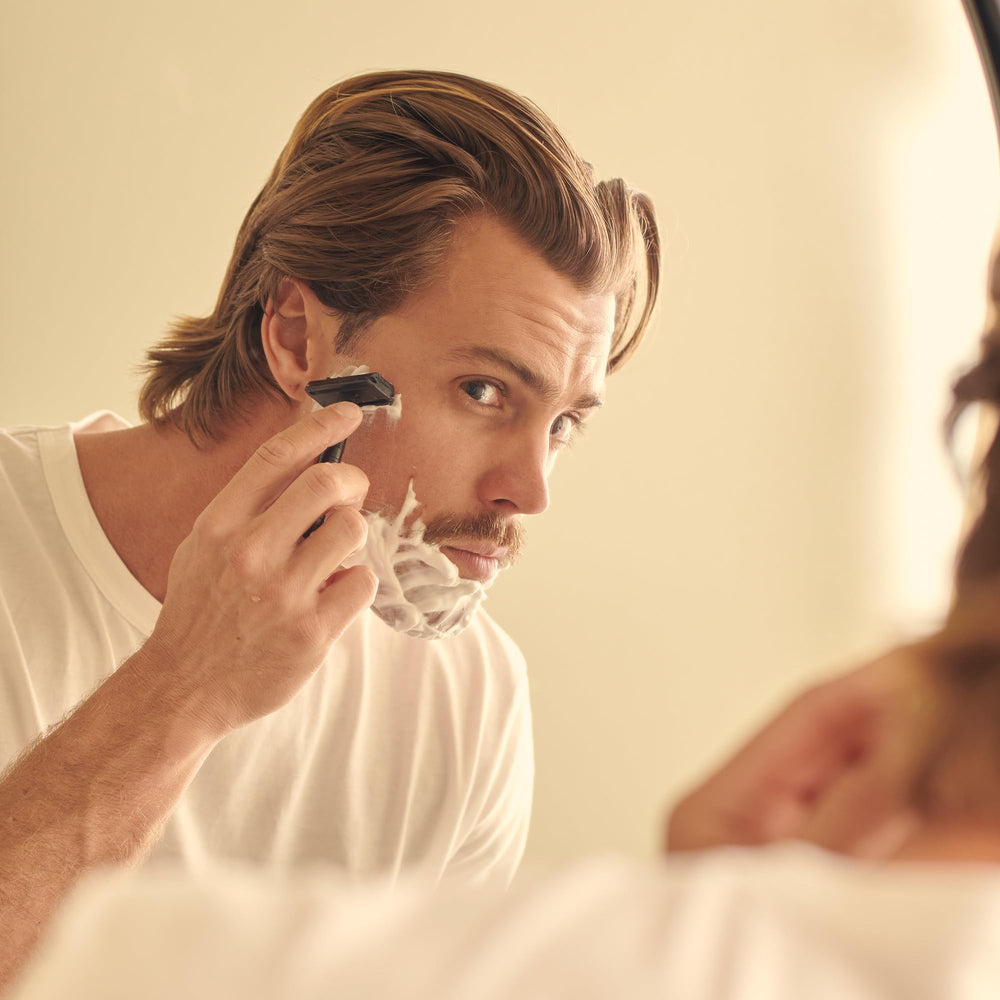 Emballage RK Shaving sûr et pratique pour le stockage.