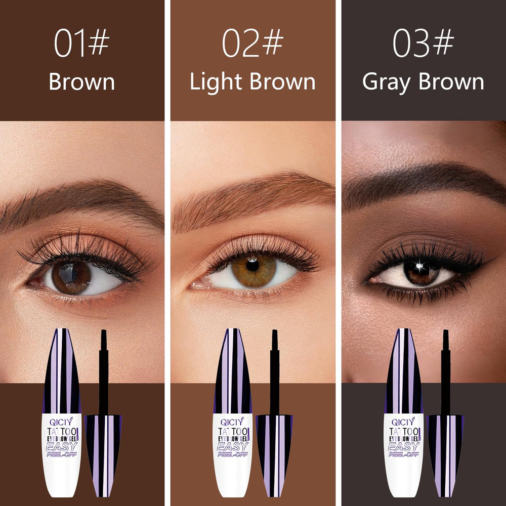 Rliolouo application rapide pour sourcils définis sans effort.