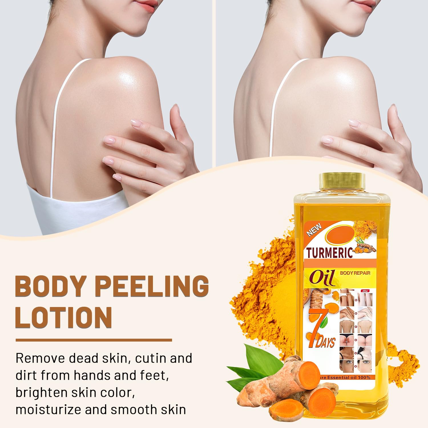Rliolouo Soft7 huile visage et corps : hydratation ciblée et uniforme.