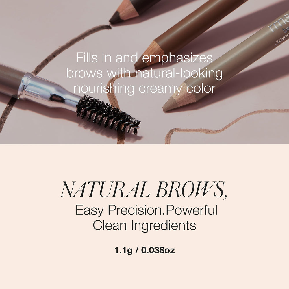 RMS Beauty Back2Brow texture crémeuse qui glisse sans traction.