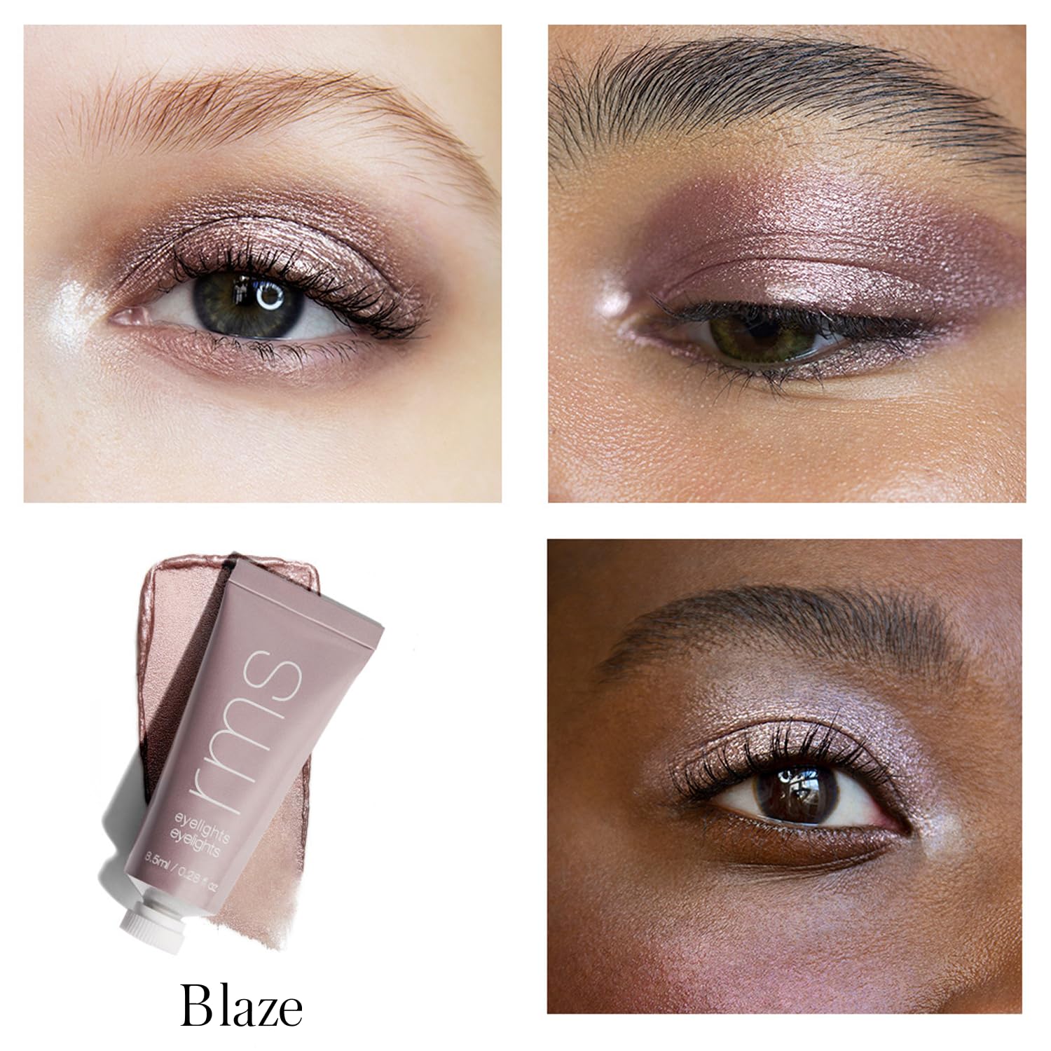 RMS Beauty Eyelights : Teinte nu crème qui s'estompe sans effort.