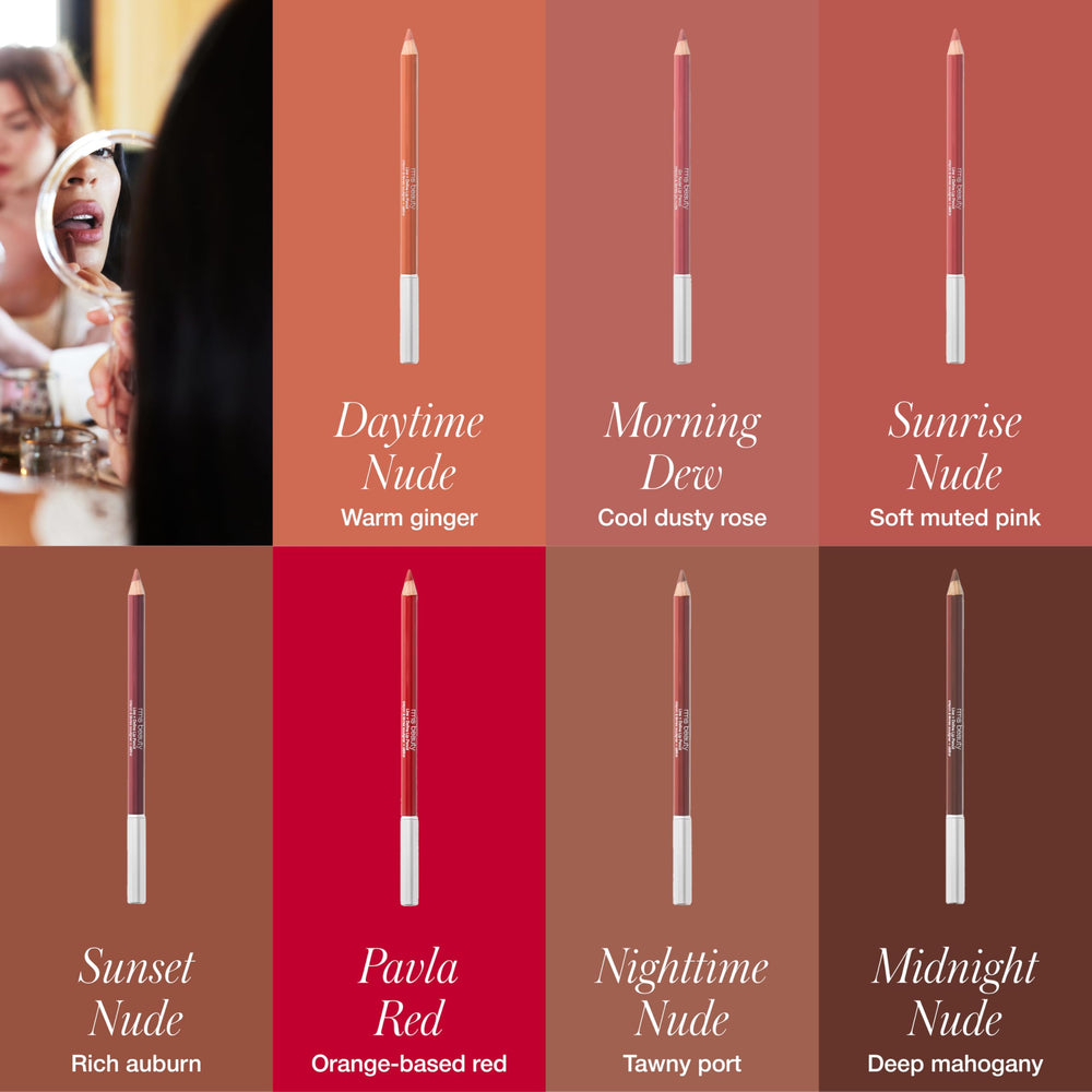 RMS Beauty Go Nude Lip Pencil, pratique avec taille-crayon inclus pour des tracés précis