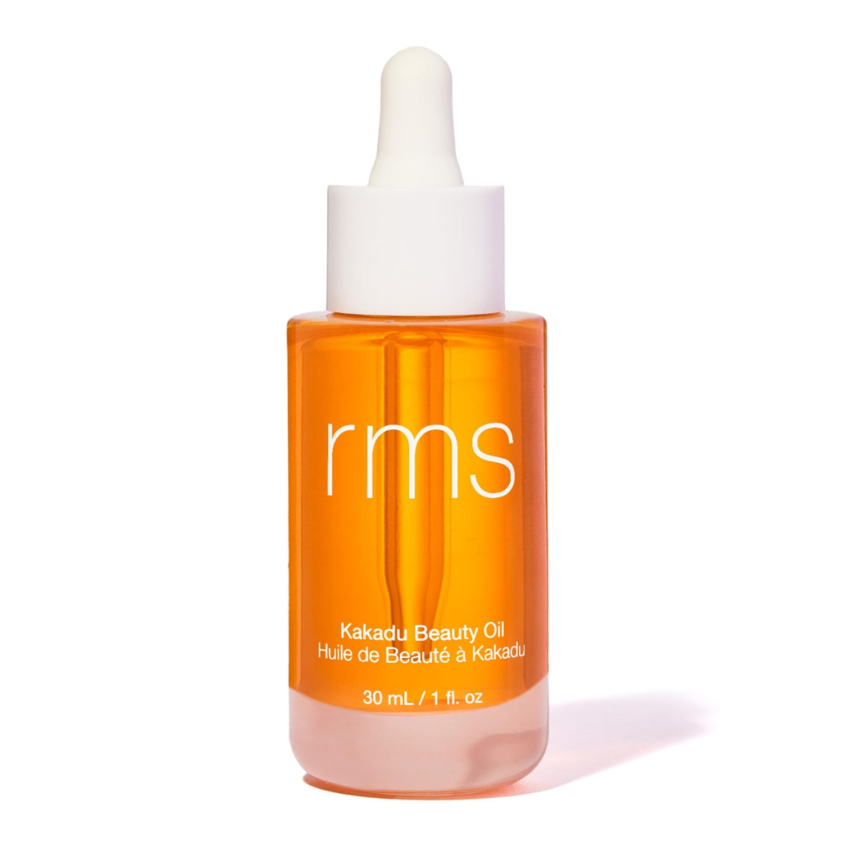 RMS Beauty Kakadu Beauty Oil – bouteille affichant une hydratation durable.