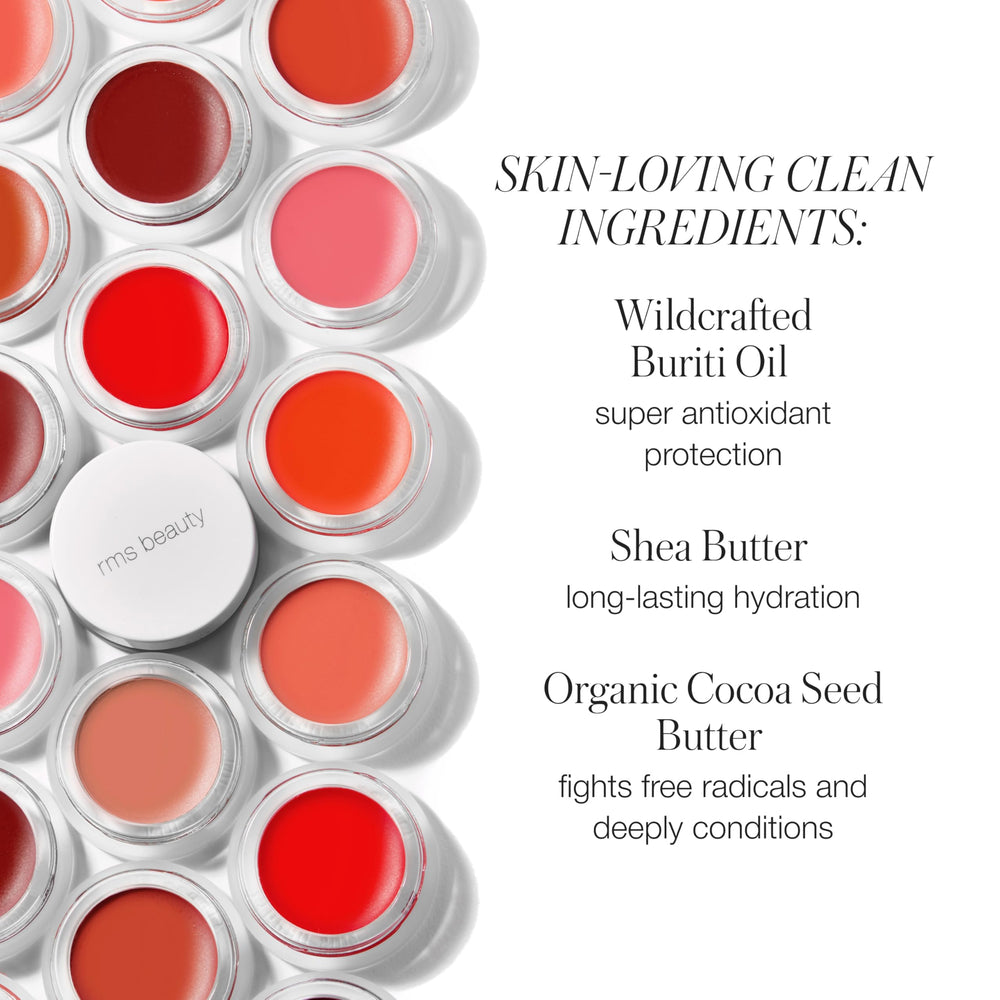RMS Beauty Lip2Cheek, texture crème lisse qui fond sur la peau.