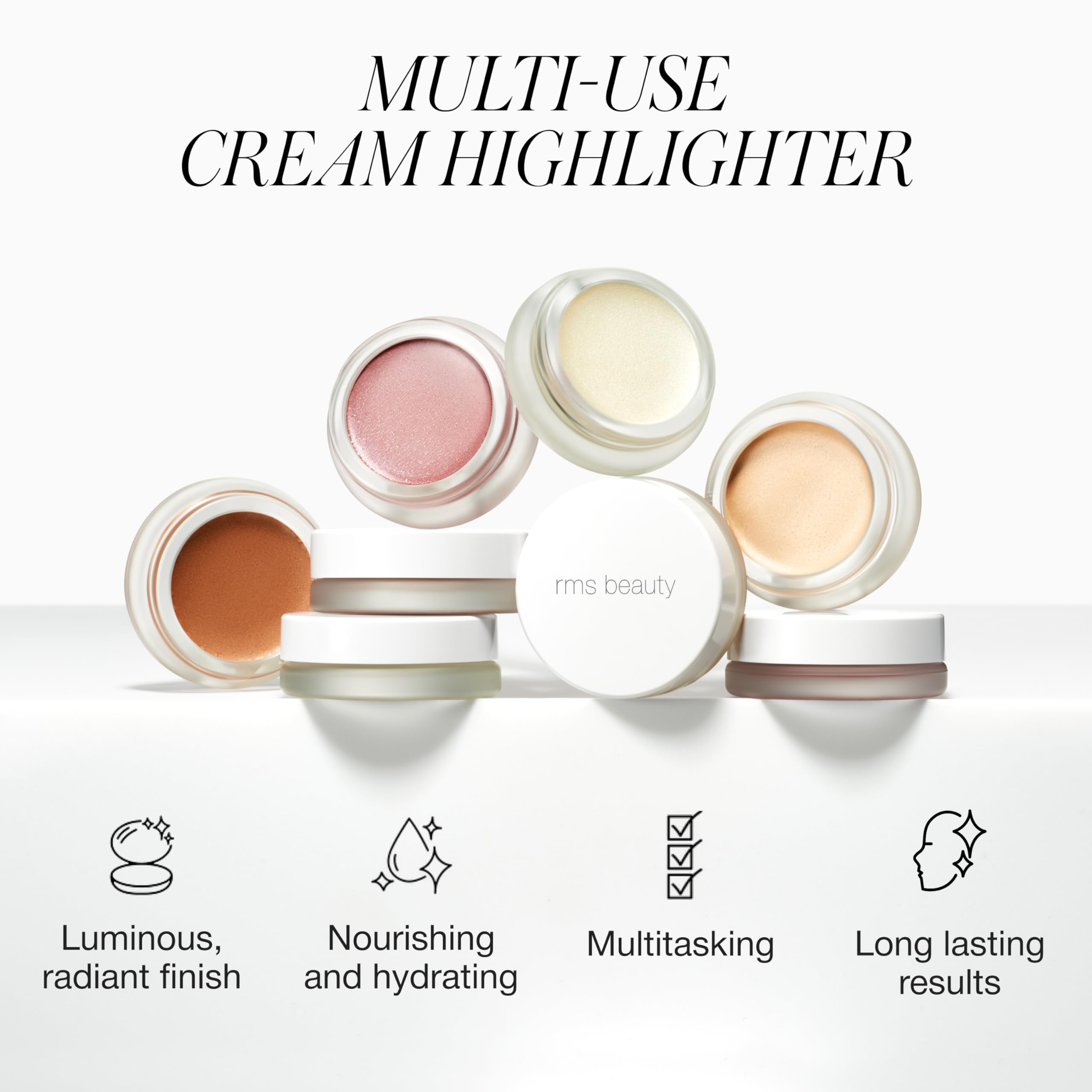 RMS Beauty Luminiseur Crème au coin interne oeil, lumière subtile.