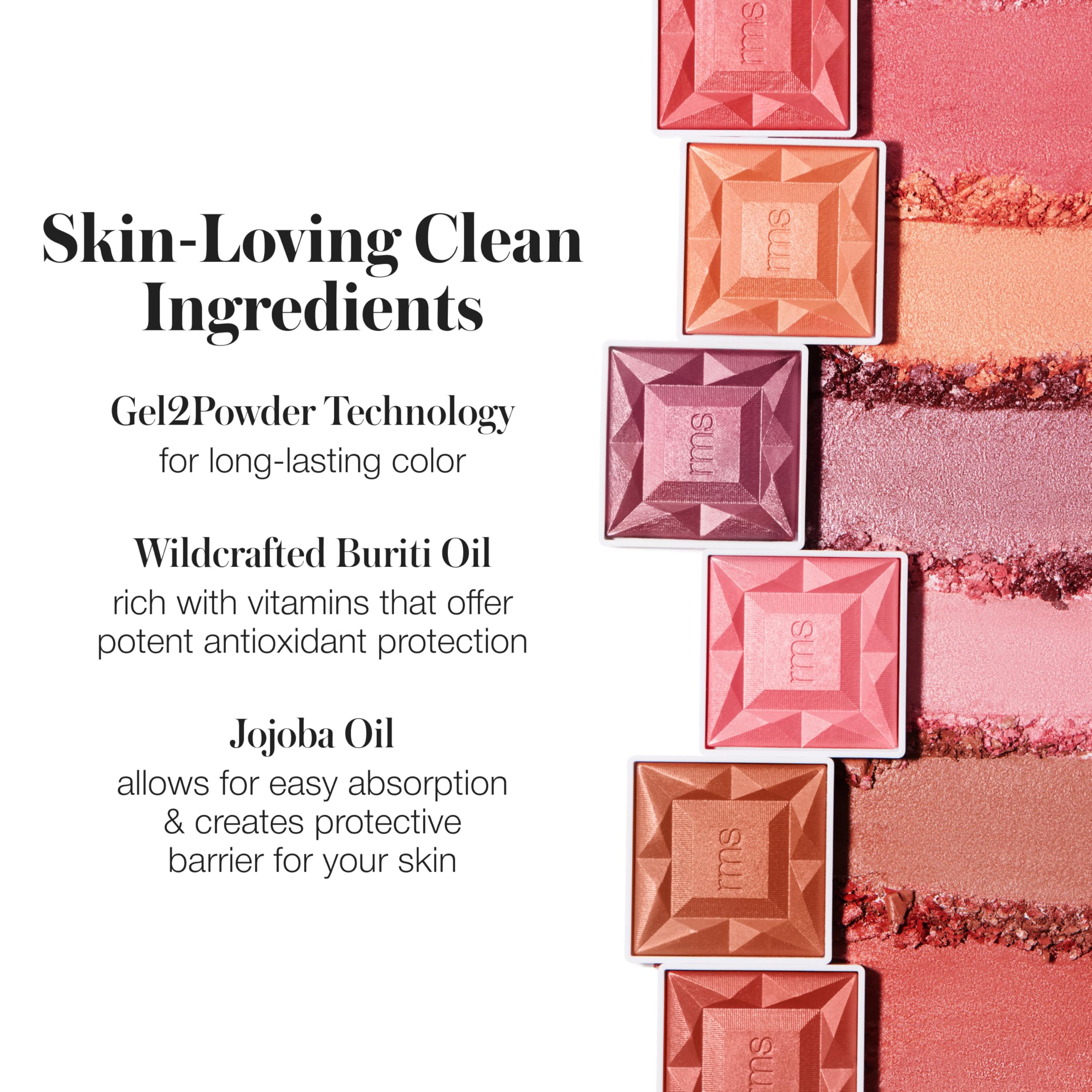 RMS Beauty Redimension Hydra Powder Blush, sans talc et non testé sur animaux, respectueuse de la peau