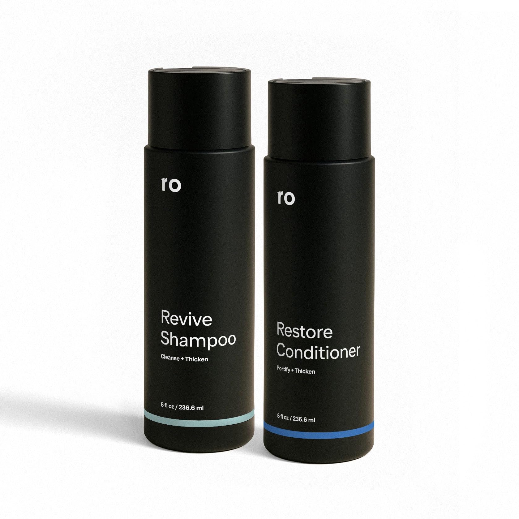 Ro Revive shampoing bouteille clarifie le cuir chevelu et apporte du volume