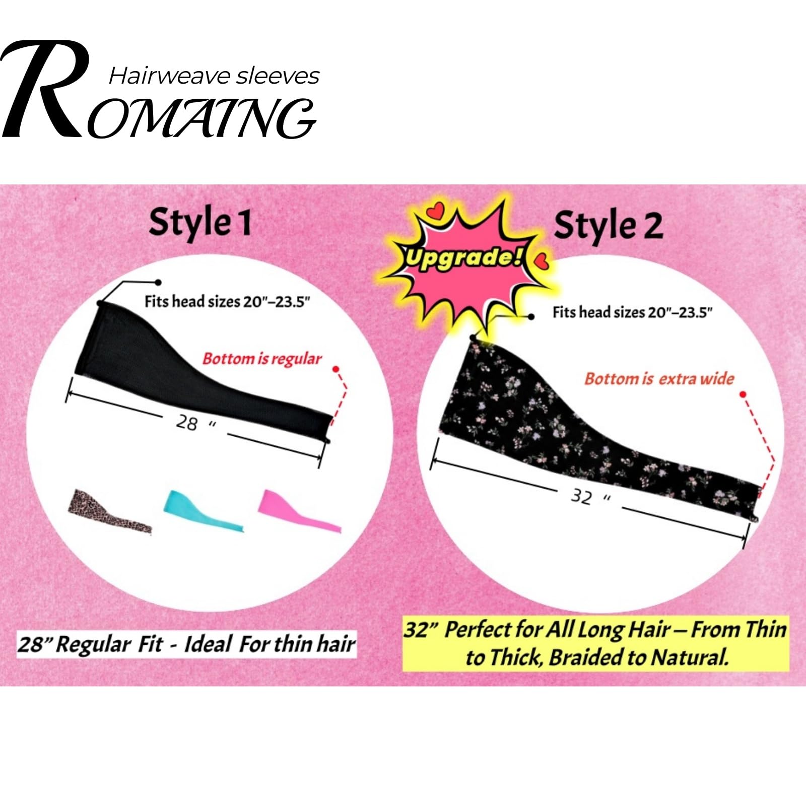 Roaming manchette elastique stable reste en place pendant sommeil et sport.