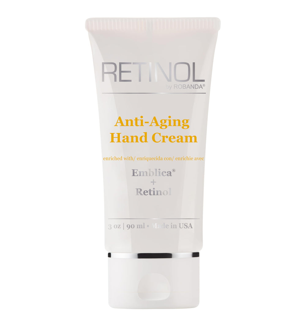 Robanda crème mains retinol hydratante: hydratation durable pour les mains sèches.