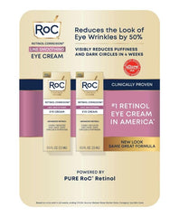 RoC crème contour des yeux, bouteille 15 ml, revitalise visiblement le regard.