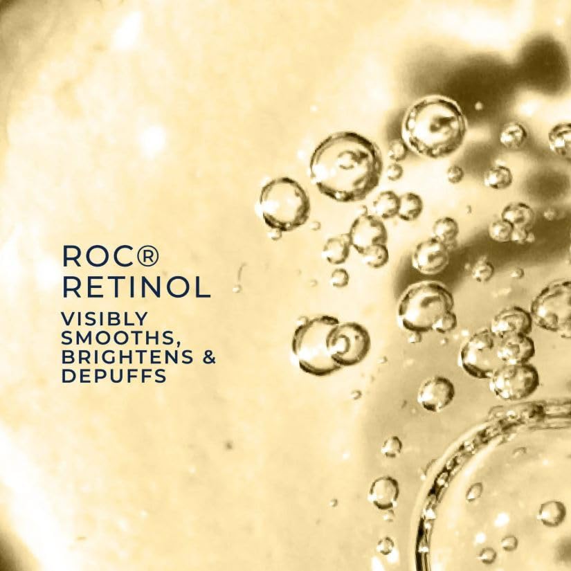 Effet fraîcheur RoC autour des yeux, sensation tonifiante et décontractante.