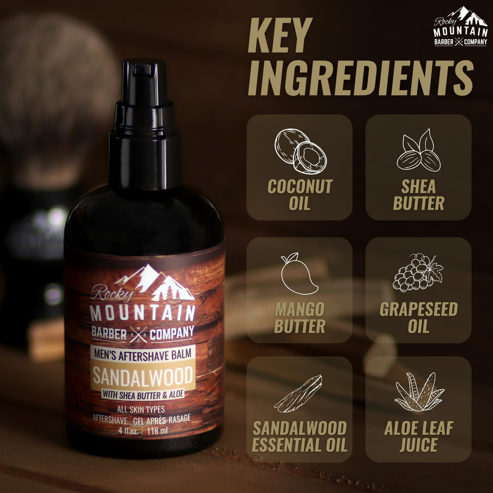 Rocky Mountain Barber Company apres-rasage petites-series fraicheur garantie