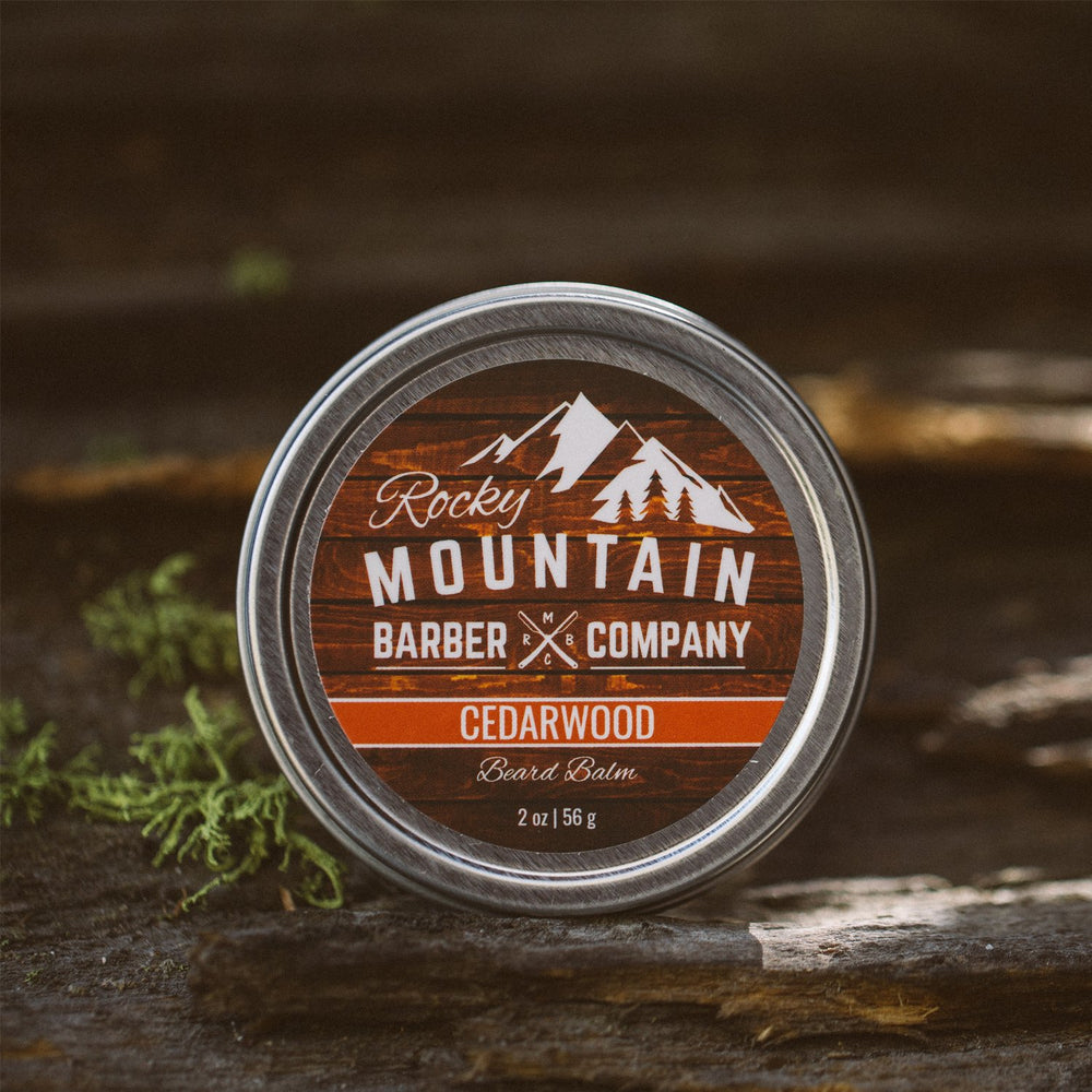 Application rapide du baume barbe Rocky Mountain Barber