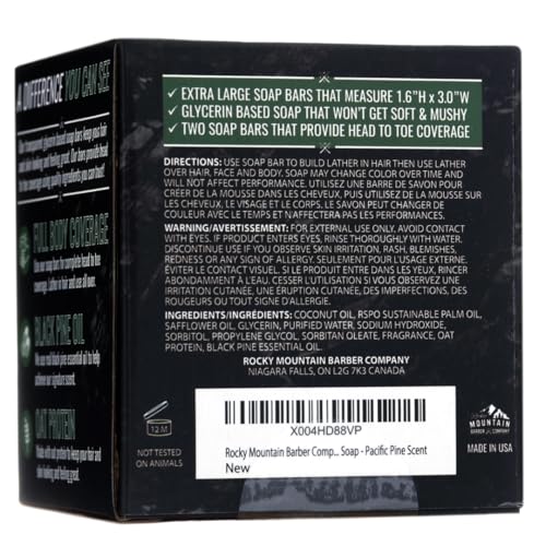 Parfum Pacifique Pin boisé et frais idéal pour une douche vivifiante.