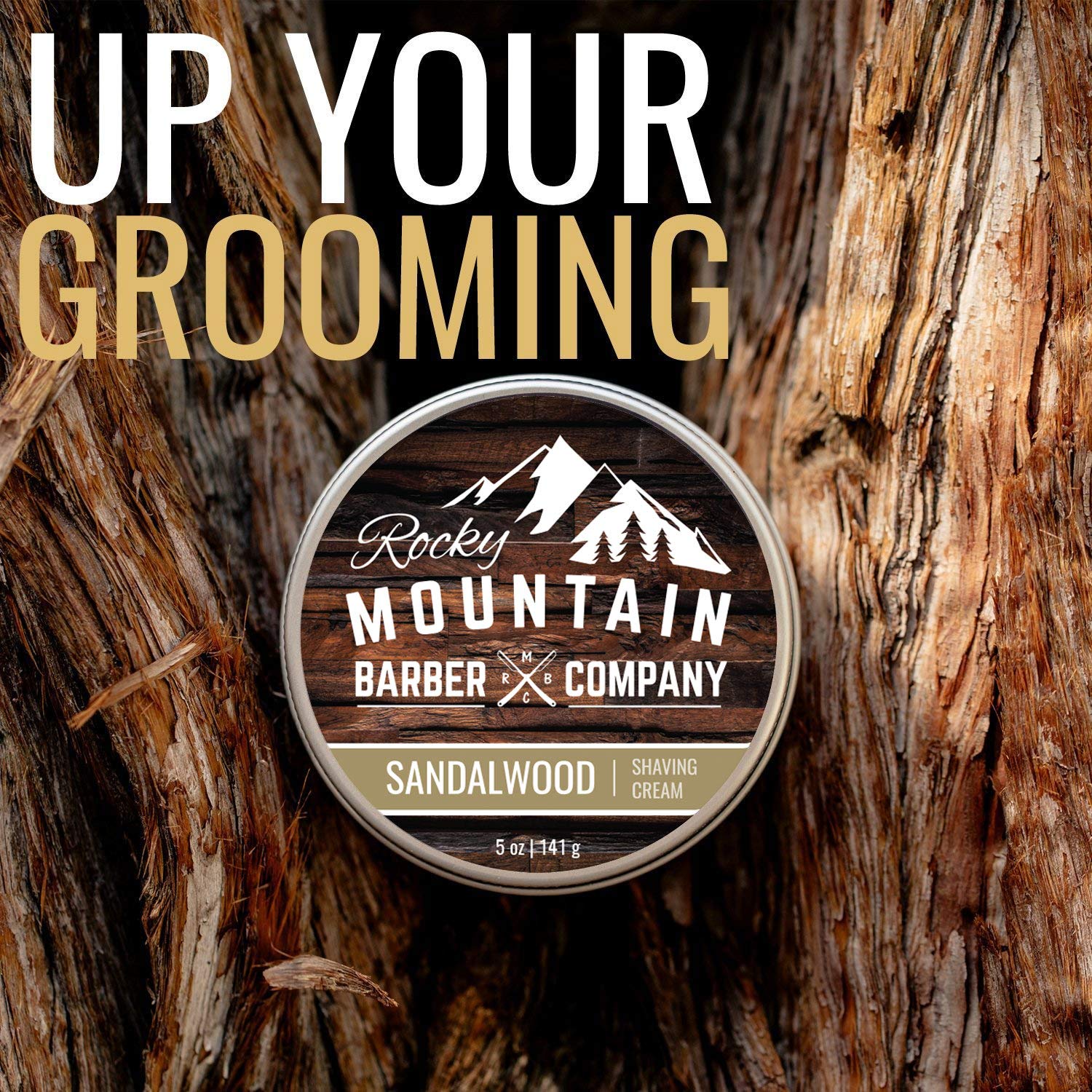 Rocky Mountain Barber Company crème rasage utilisation rapide, résultats constants.