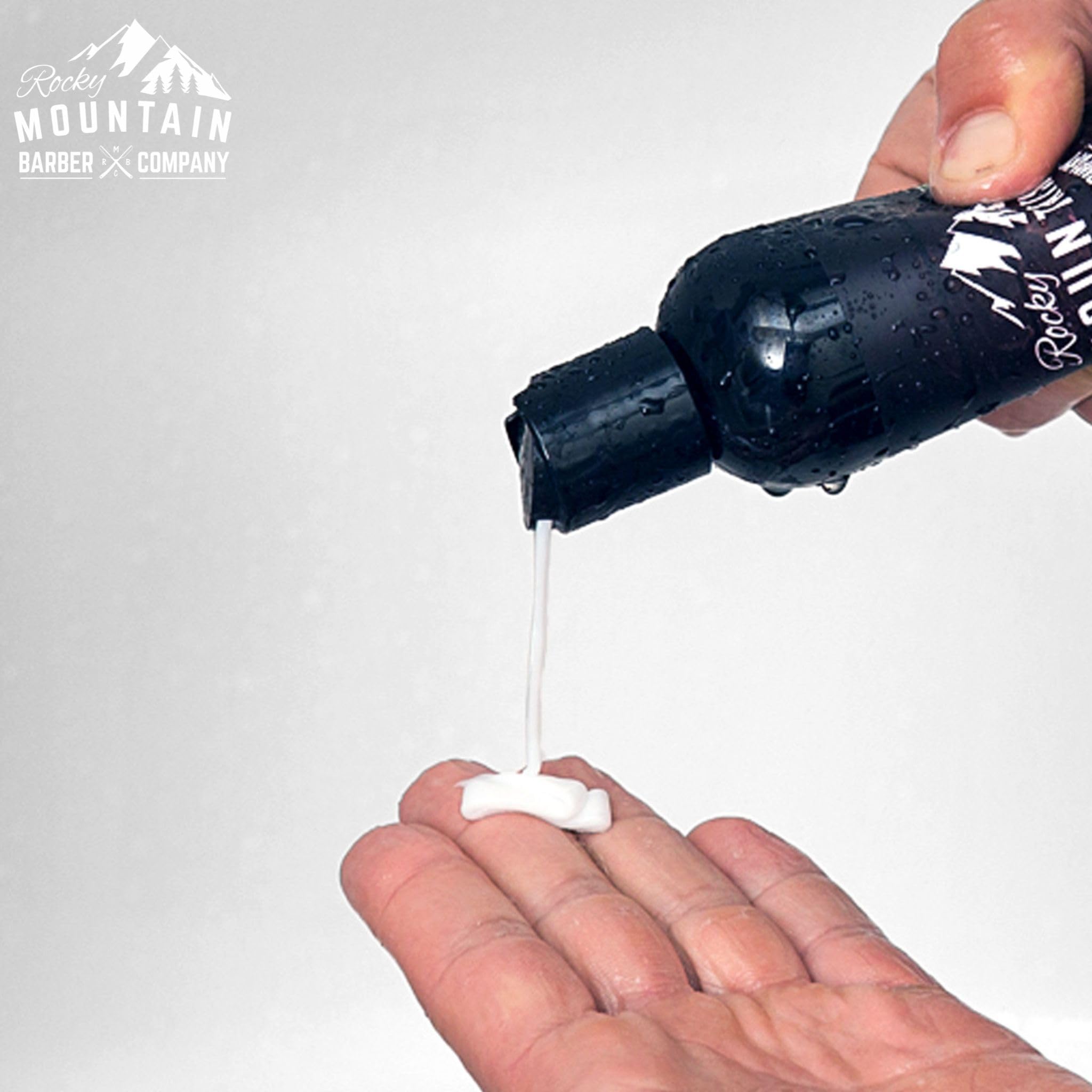 Rocky Mountain Barber Conditionneur Usage Cheveux Sec, hydratation qui dure toute la journée.