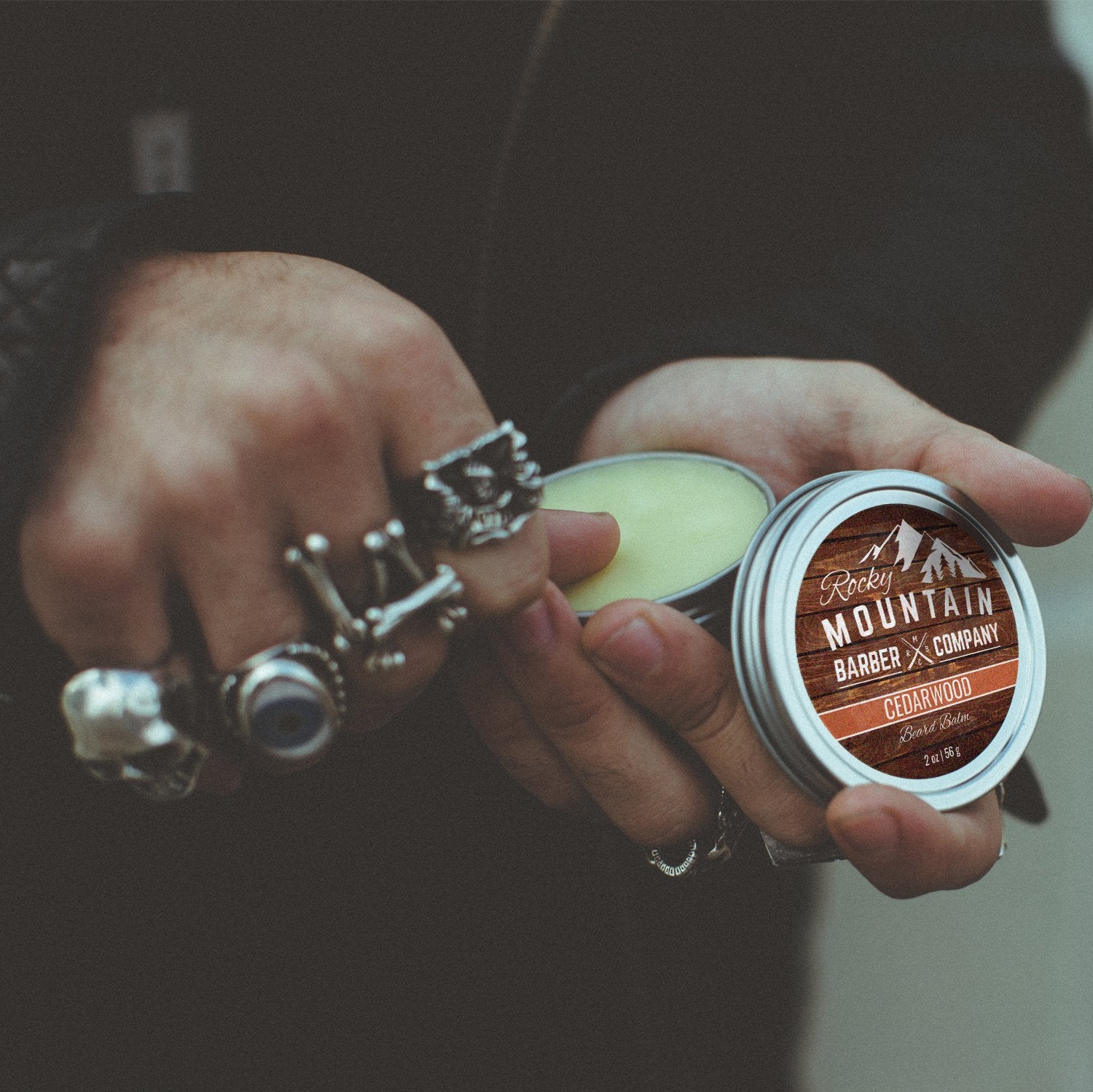 Baume barbe Rocky Mountain Barber fabriqué en petites séries pour fraîcheur