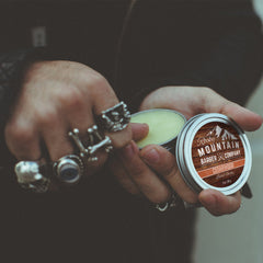 Baume barbe Rocky Mountain Barber fabriqué en petites séries pour fraîcheur