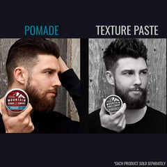 Rocky Mountain Pomade – pompadour with high-shine finish