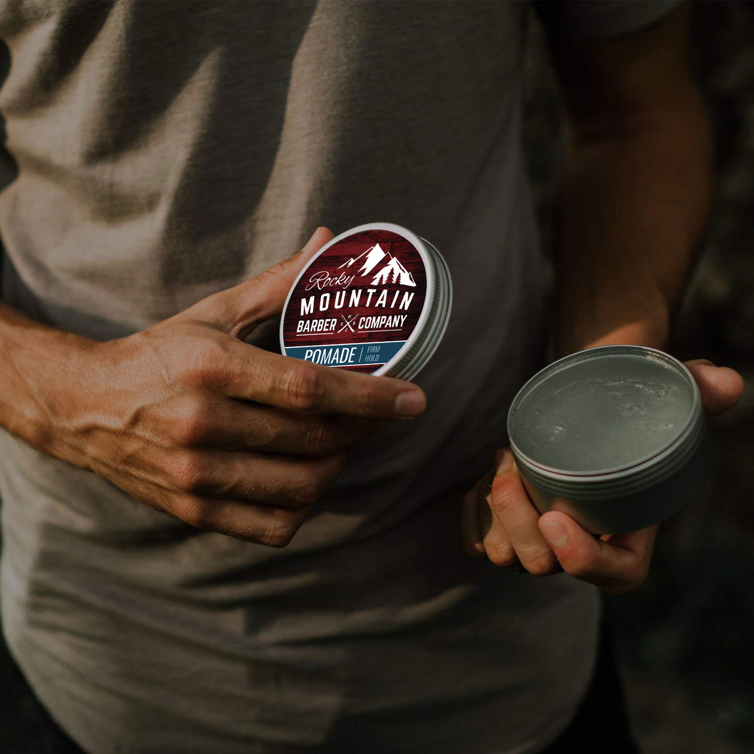 Rocky Mountain Pomade – easy wash-out formula for clean feel